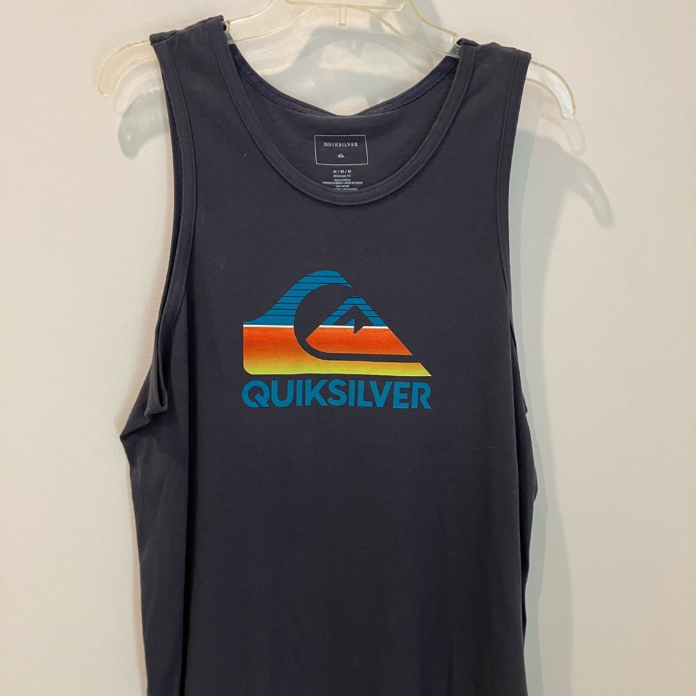 Quiksilver Men's navy Tank Top